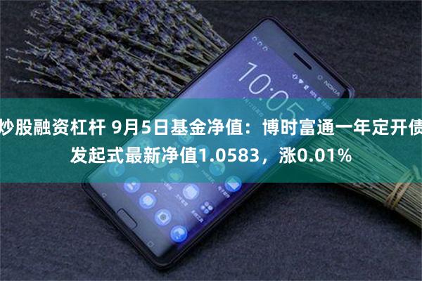 炒股融资杠杆 9月5日基金净值：博时富通一年定开债发起式最新净值1.0583，涨0.01%